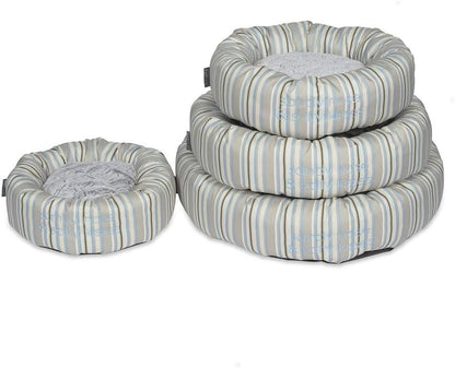 Sandpiper Stripe round Dog Bed, Large