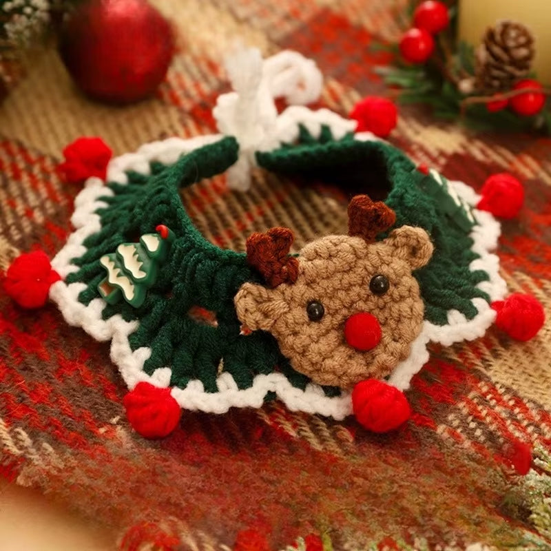 Cat Collars, Necklaces, Christmas Decorations, Cute Woven Pet Necklaces, Tie Necklaces, Creative and Beautiful Designs