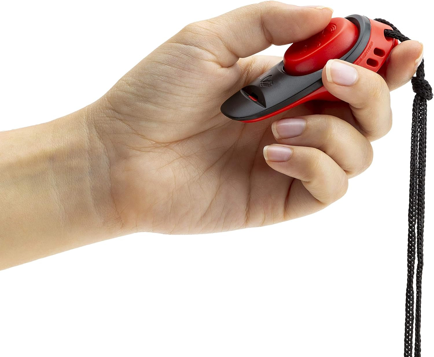 2-In-1 High Pitched Whistle Clicker, Dog Clicker Training Aid for Recall and Command Behaviour, with Neck Strap and Belt Hook 31 G