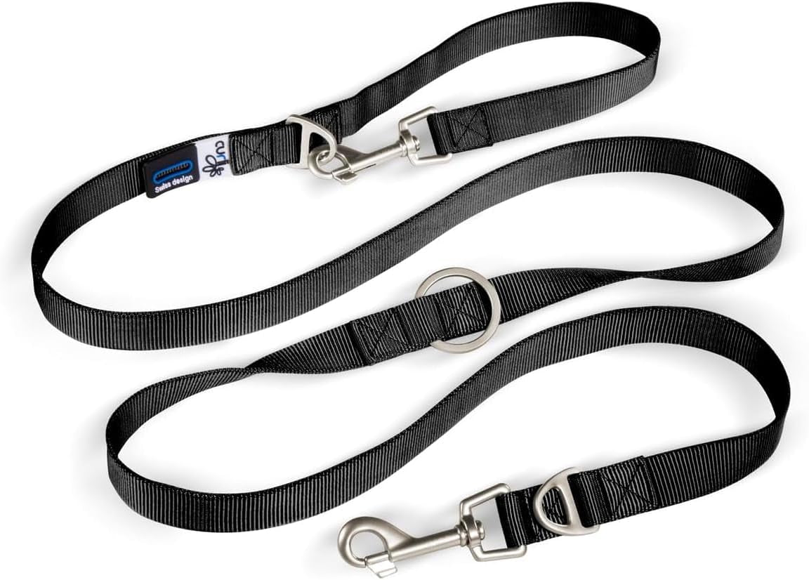Adjustable Leash Nylon Black M