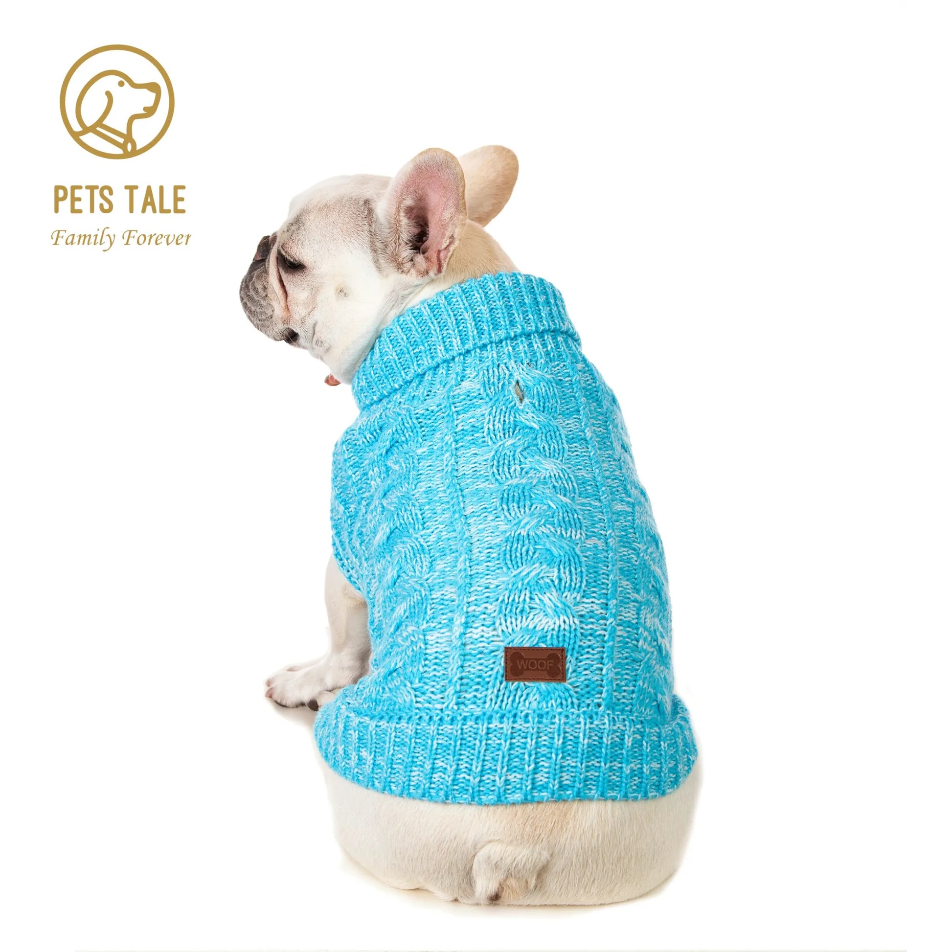 Cozy Knitted Pet Sweater for Winter - Keep Your Dog Warm and Stylish