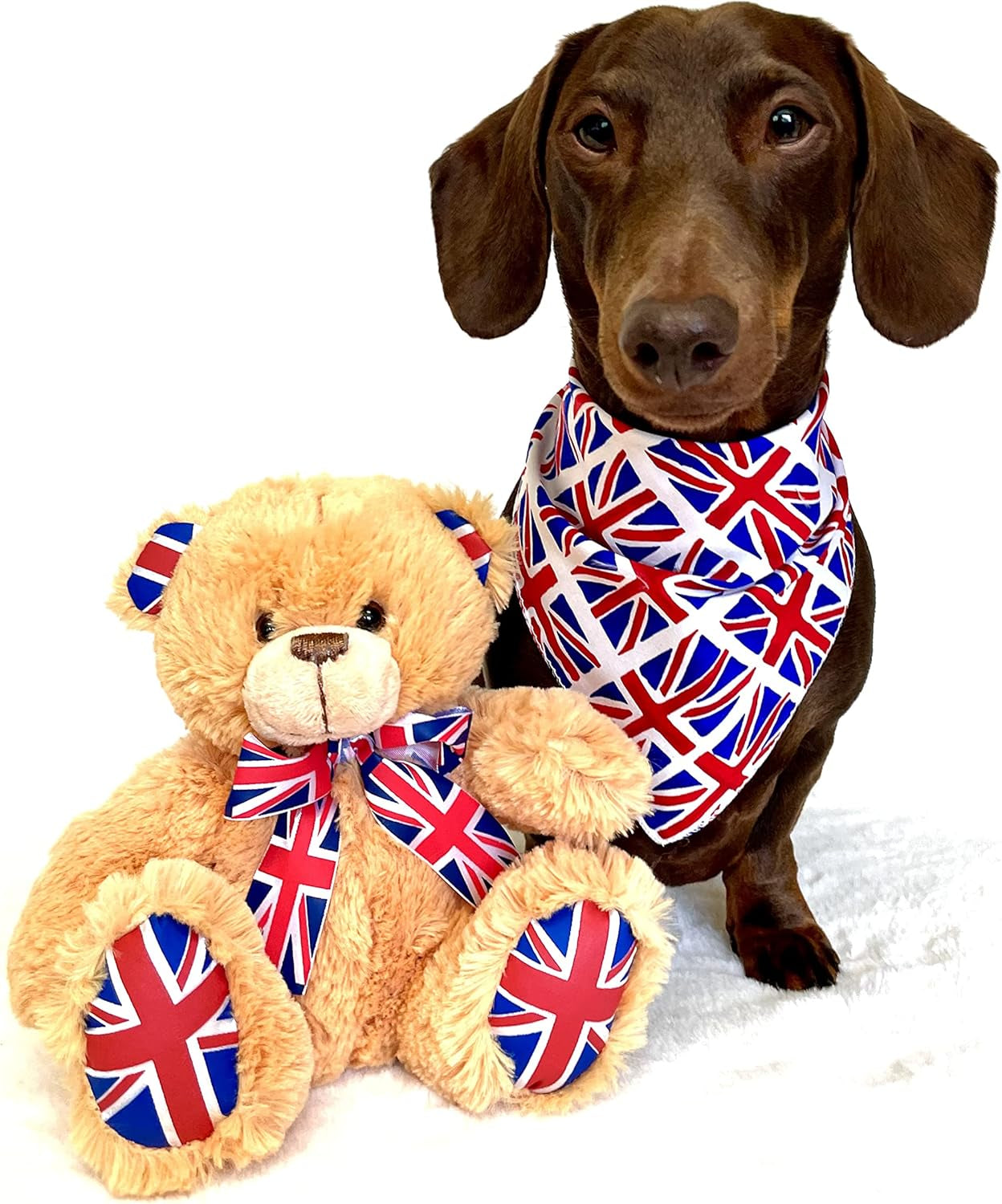 Union Jack Bandana for Dog, X-Small/Small
