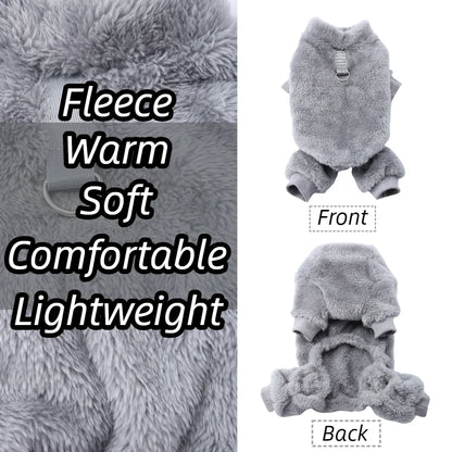 Winter Dog Clothes Small Large Medium Dogs Soft Fleece Sweater Puppy Thick Coat Warm Pets Jacket Costums Chihuahua Dog Supplies