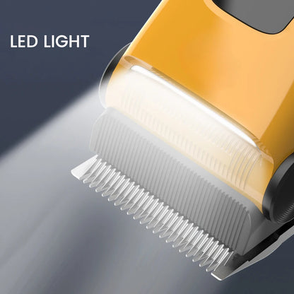 Pet Clipper Professional Dog Hair Trimmer Cat Grooming Shaver Type-C Charged Electric Puppy Cutting Machine for Small Big Animal