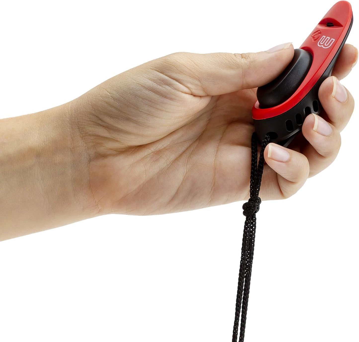 2-In-1 High Pitched Whistle Clicker, Dog Clicker Training Aid for Recall and Command Behaviour, with Neck Strap and Belt Hook 31 G