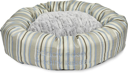 Sandpiper Stripe round Dog Bed, Large