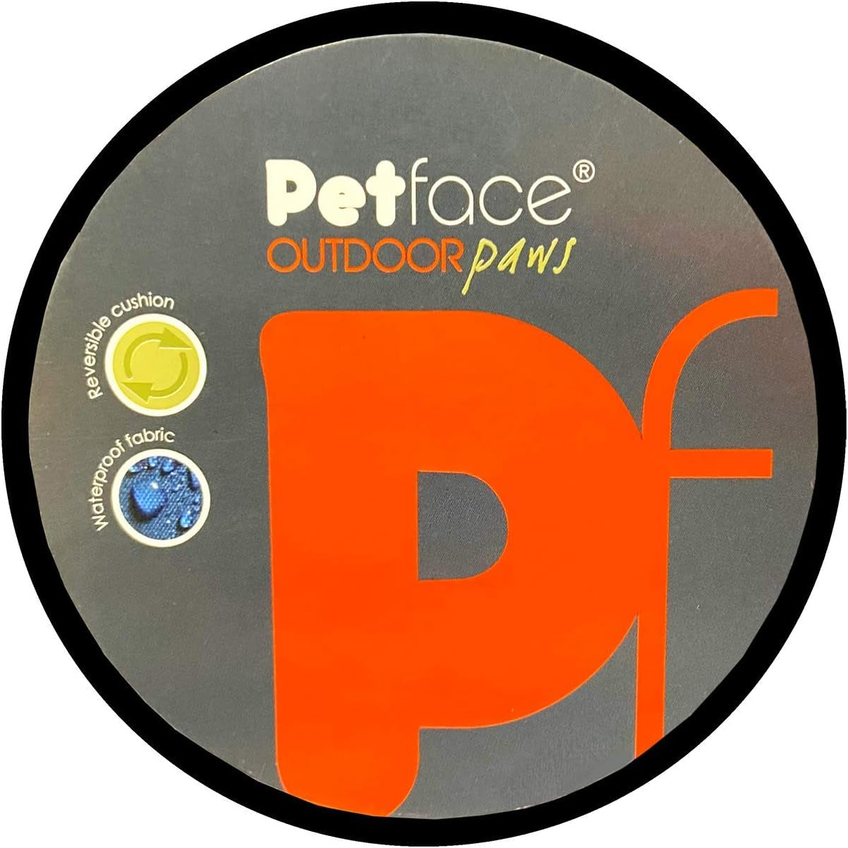 Sandpiper Stripe round Dog Bed, Large